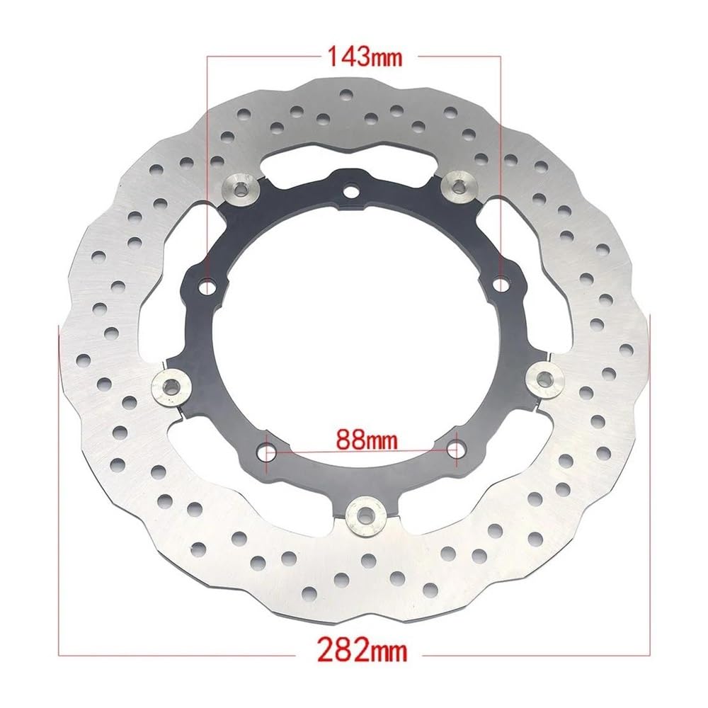 Amazon | ディスクローター 282mm フロントブレーキディスクローター